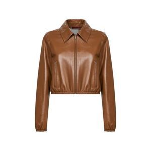 Gucci Brown Jackets - Leather Jackets Women